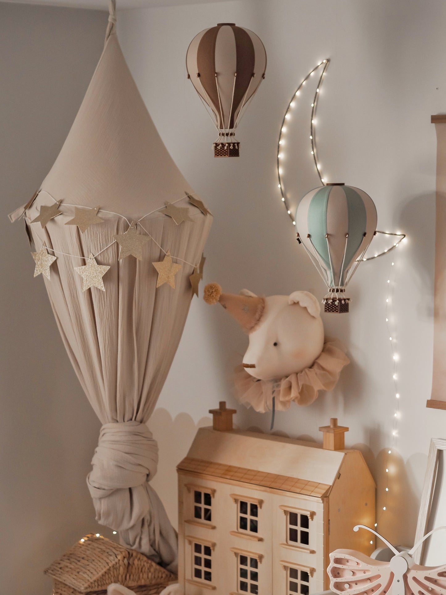Loftbelgur - Chocolate/Beige S, M & L