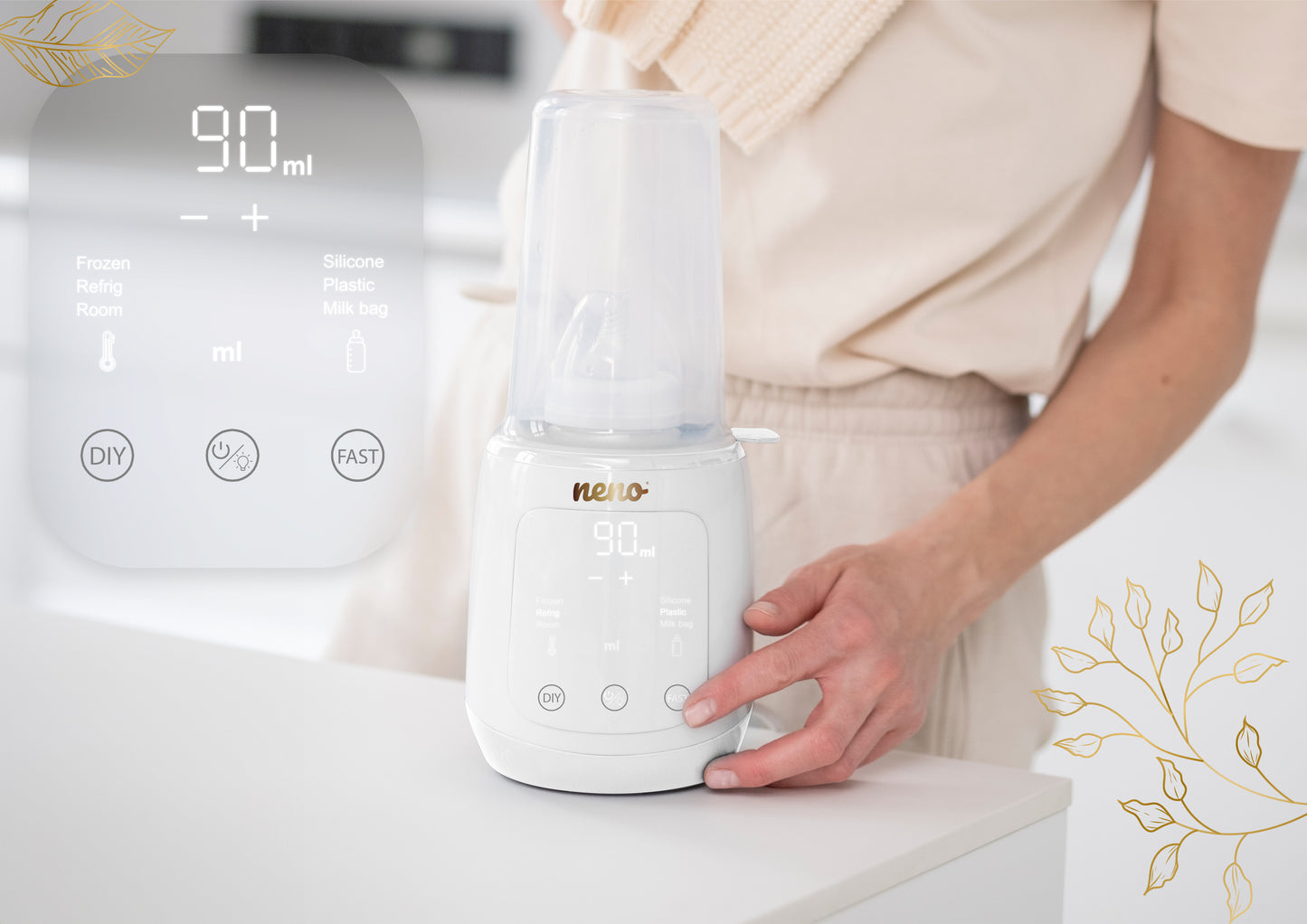 Pelahitari og hreinsir - Neno Tocco 6in1 - FORPÖNTUN