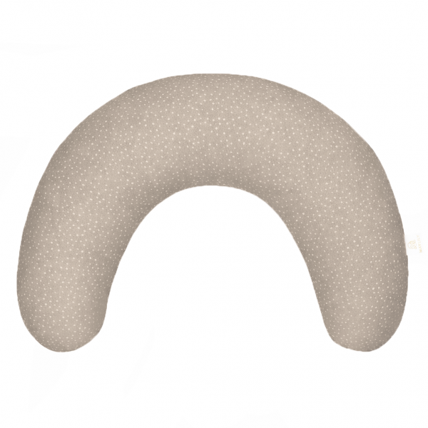 Brjóstagjafa- og meðgöngu púði - Maternity Pillow 2in1 - Taupe Stones
