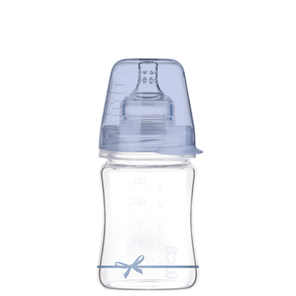 Glerpeli - LOVI Dynamic Glass Bottle 150ml - Baby Blue