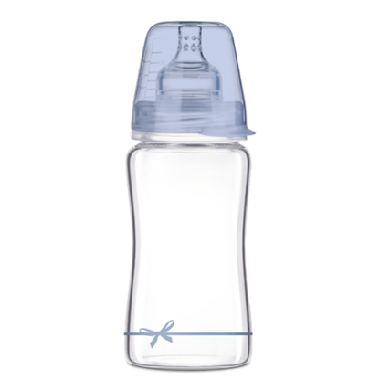 Glerpeli - LOVI Dynamic Glass Bottle 250ml - Baby Blue
