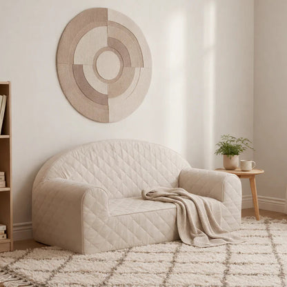Velvet Sófi - Beige - FORPÖNTUN