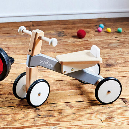 Bajo Wooden Balance Bike - Gray