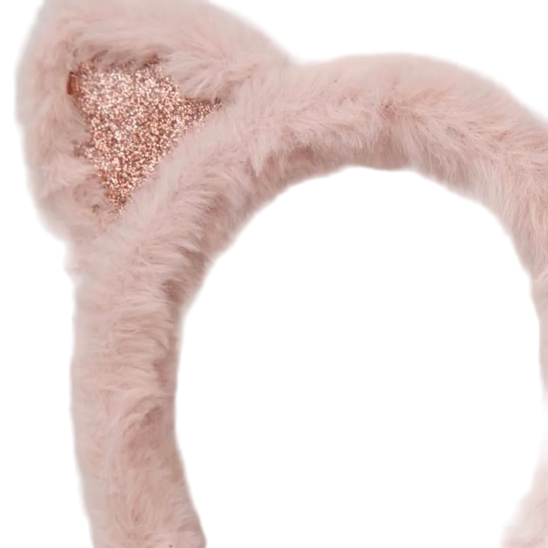 Hárspöng með kisueyrum - Pastel Pink