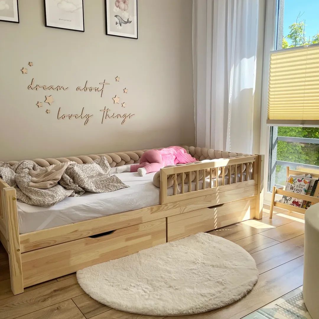 Barnarúm Basic Natural