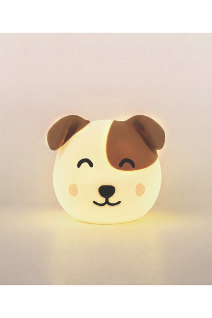 Mjúkur Sílikon Lampi - Dog TOBY