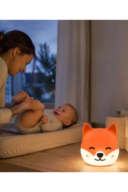 Mjúkur Sílikon Lampi - Fox NOX