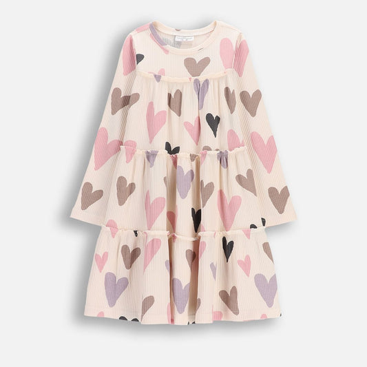 Kjóll - Ribbed Hearts