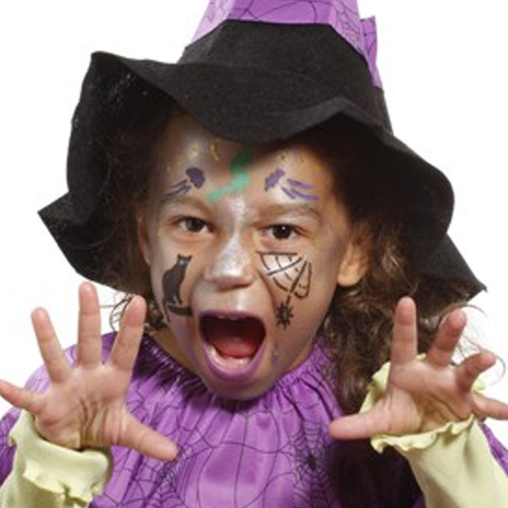 Andlitsmálning - 3 litir - Witch