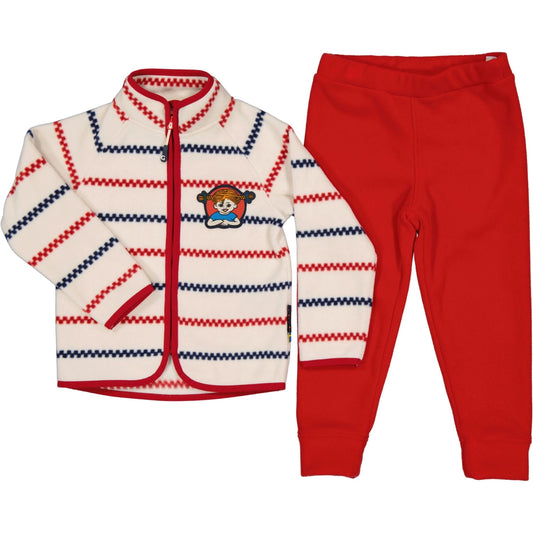 Flís sett - Peysa & Buxur - Lína Langsokkur