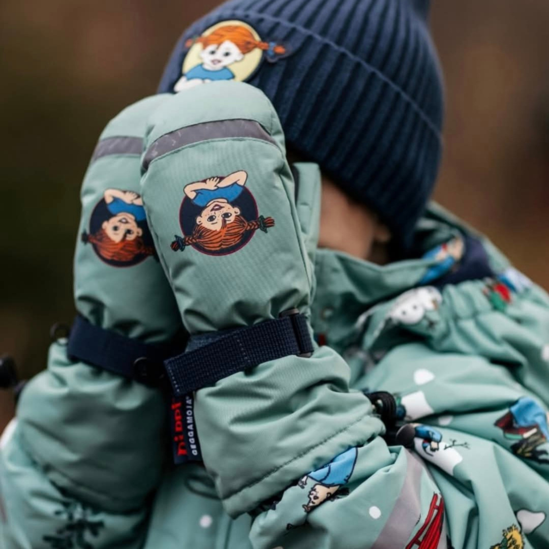 Snjóvettlingar - Lína Langsokkur