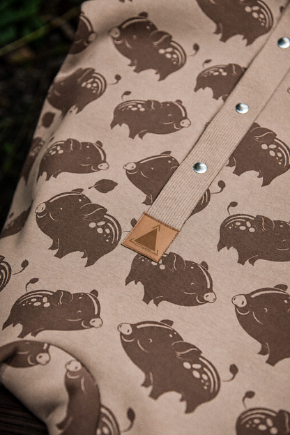 Heilgalli með eyrum - Wild Boar Brown