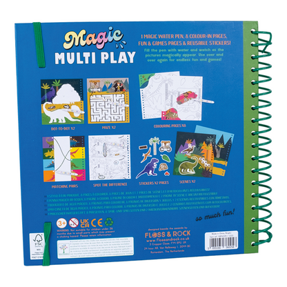 Magic Multi Play with Water Pen - Dinosaurs