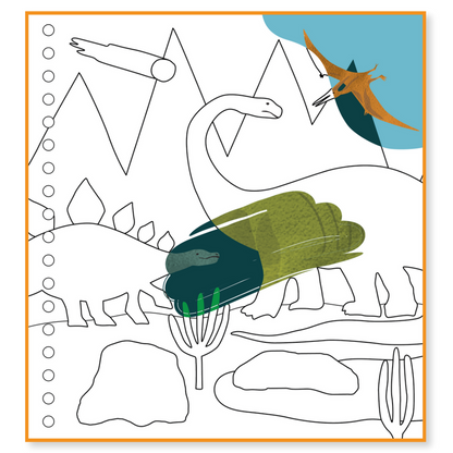 Magic Multi Play with Water Pen - Dinosaurs