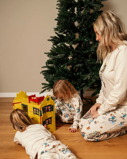 Bamboo Jólanáttföt - Lína Langsokkur