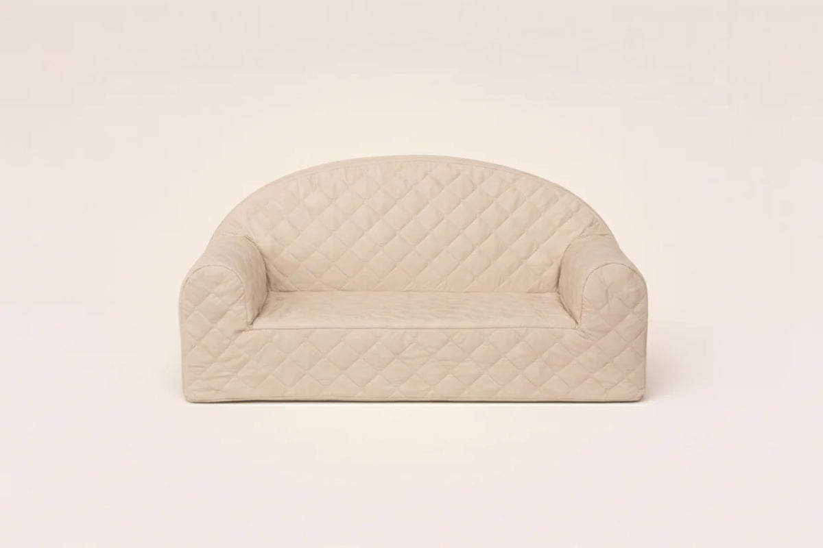 Velvet Sófi - Beige - FORPÖNTUN