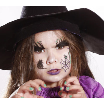 Andlitsmálning - 3 litir - Witch