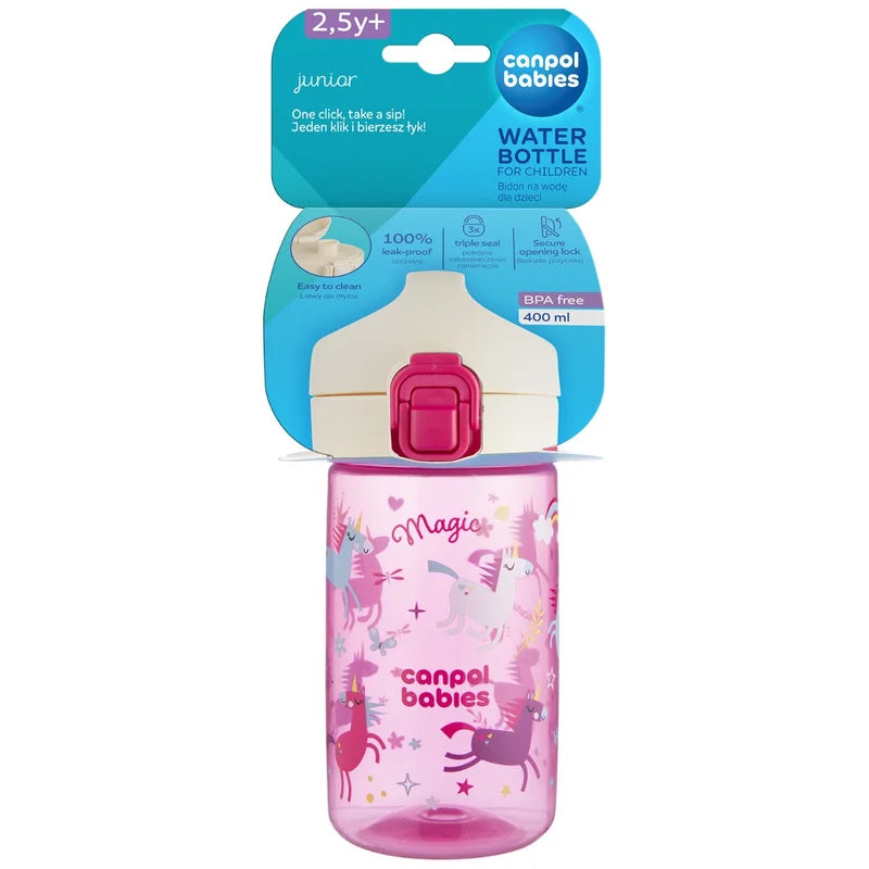 Brúsi Junior 400ml - Pink Unicorn