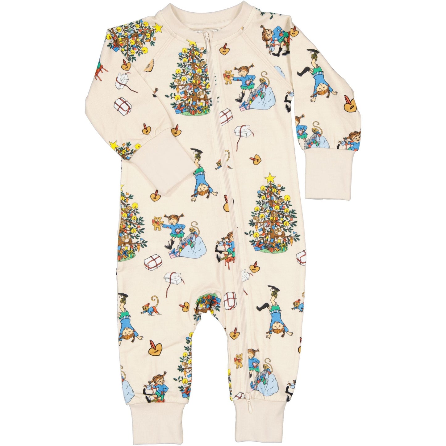 Bamboo Renndur Jólanáttgalli - Lína Langsokkur