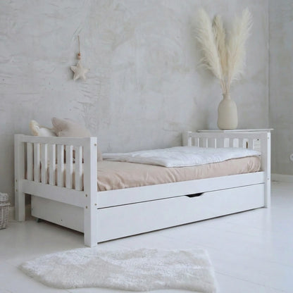 Barnarúm Basic Classic White