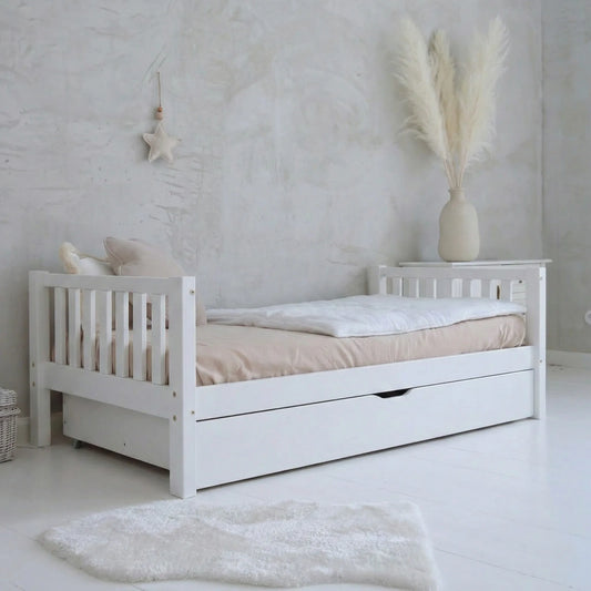 Barnarúm Basic Classic White