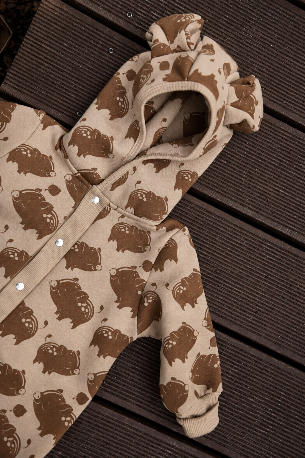 Heilgalli með eyrum - Wild Boar Brown