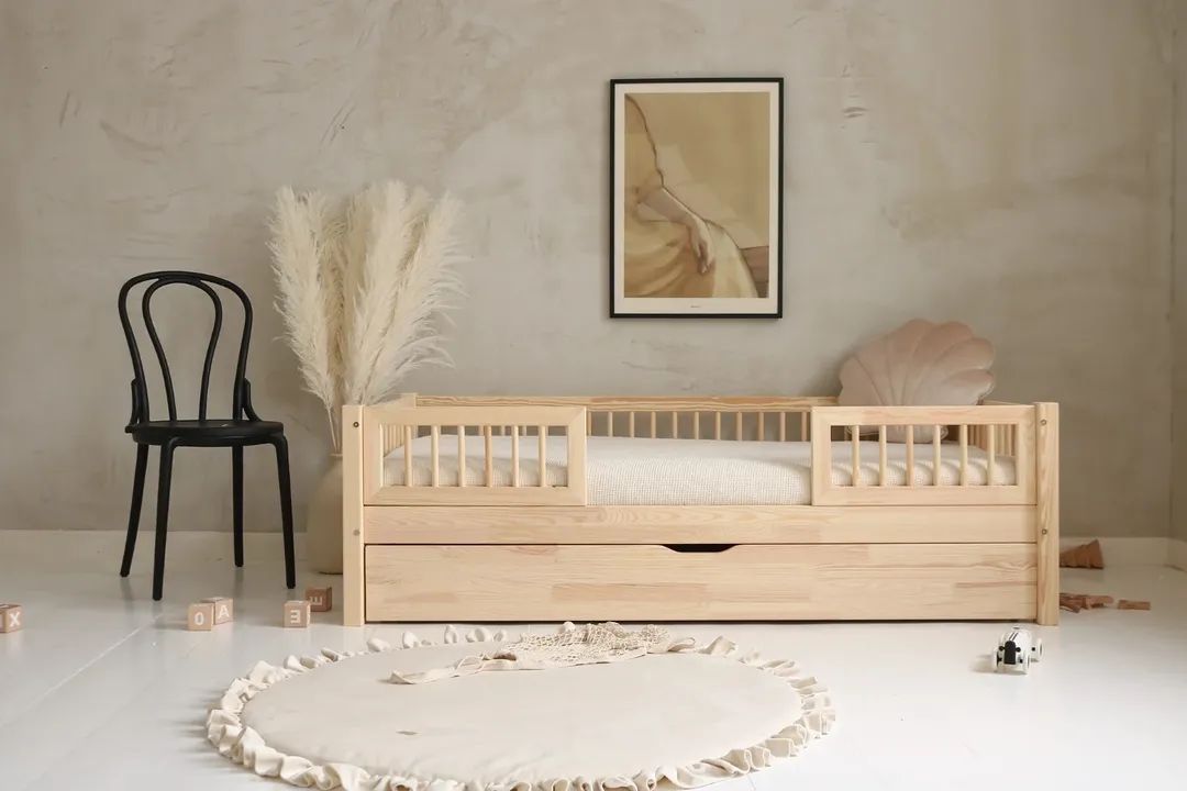 Barnarúm Basic Natural