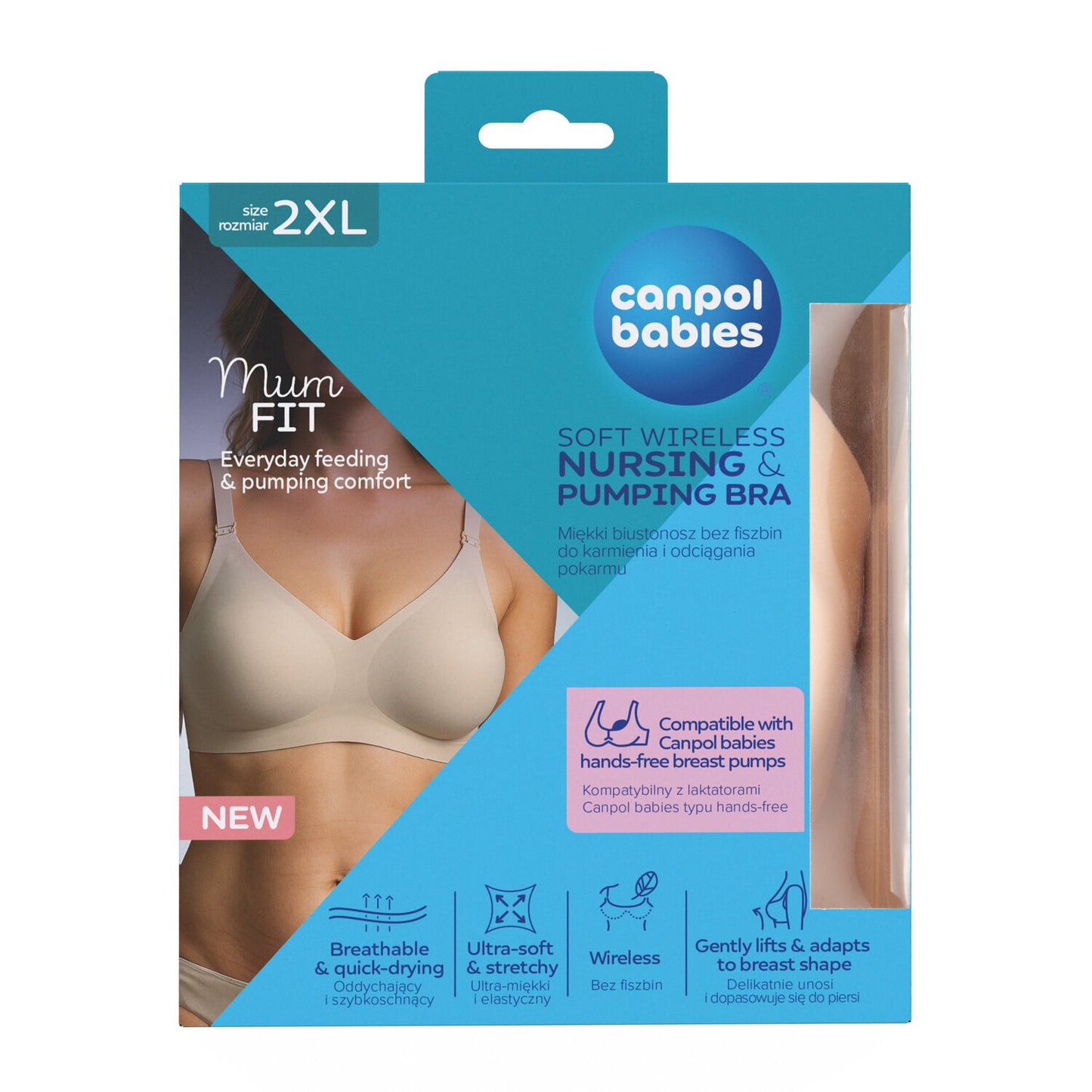 Gjafahaldari - Nursing & Pumping Bra S-2XL