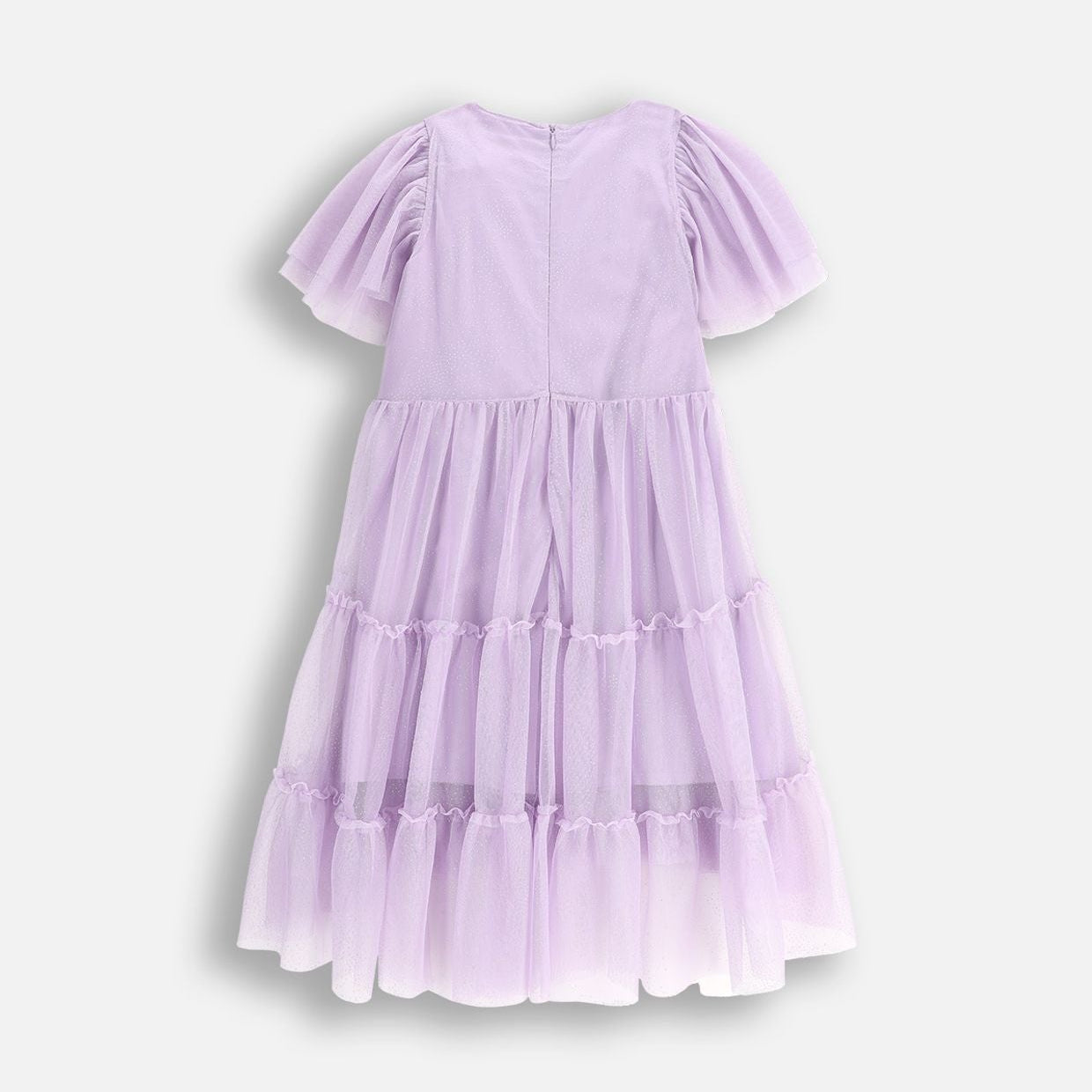 Tulle Kjóll - Purple