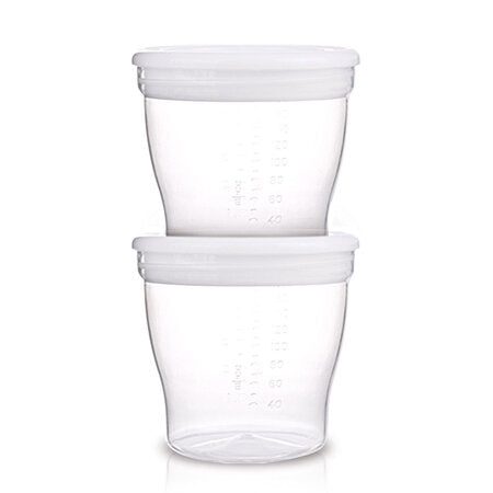 Breast Milk/Food Starage Containers - 4 pcs 180ml