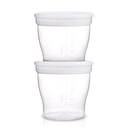 Breast Milk/Food Starage Containers - 4 pcs 180ml
