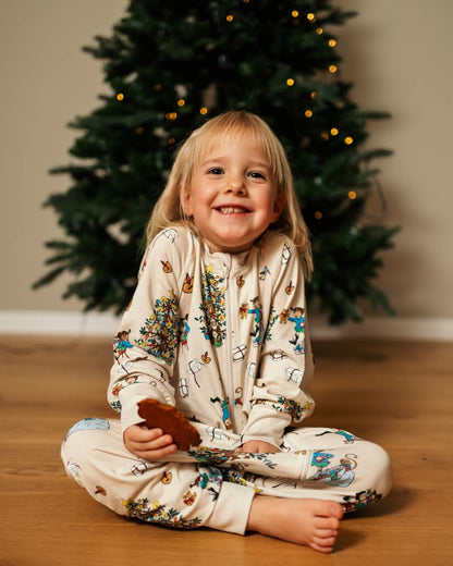 Bamboo Jólanáttföt - Lína Langsokkur