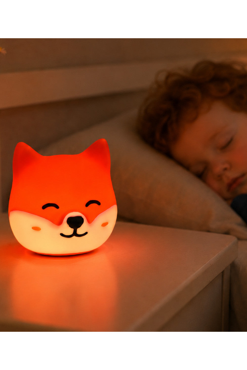 Mjúkur Sílikon Lampi - Fox NOX