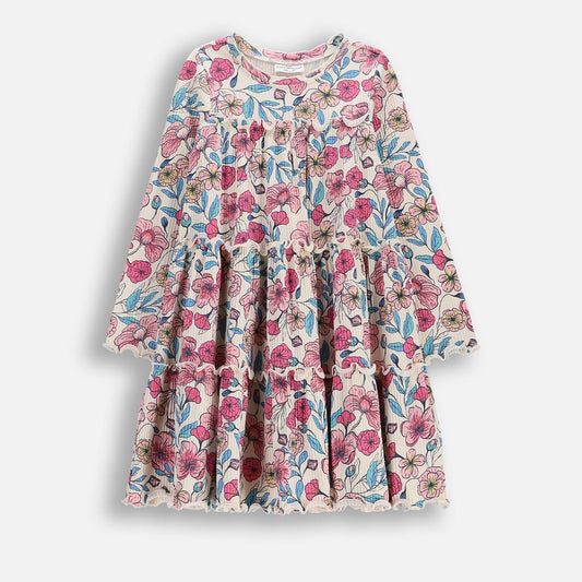 Kjóll - Ribbed Flowers