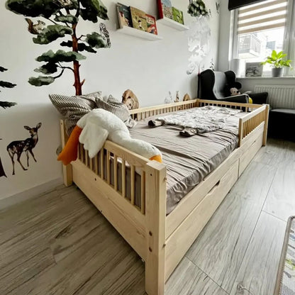 Barnarúm Basic Natural