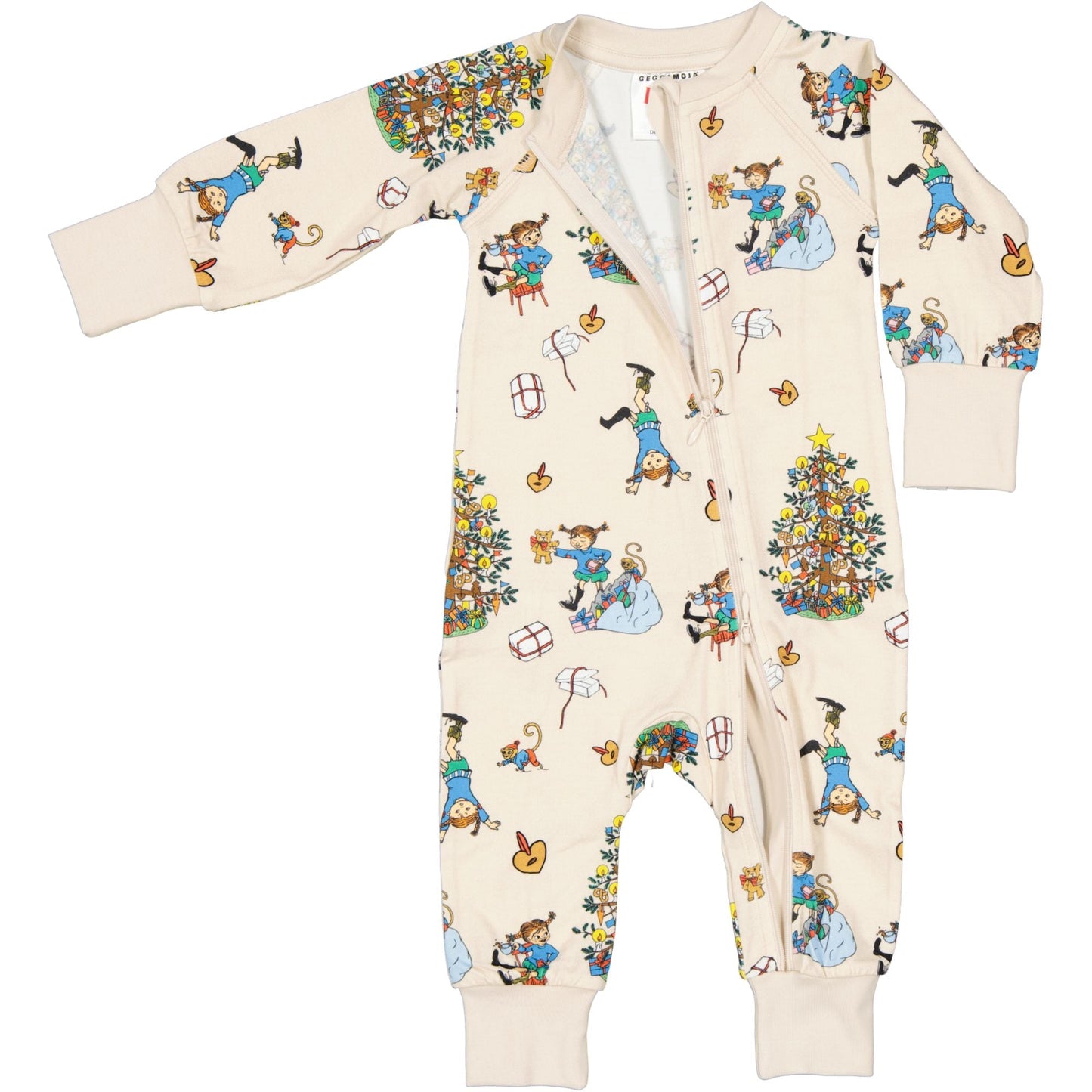 Bamboo Renndur Jólanáttgalli - Lína Langsokkur