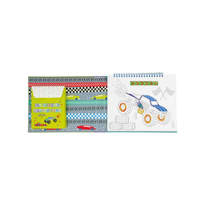 Colouring Cards - Colour Switch Magic Pen - Cars