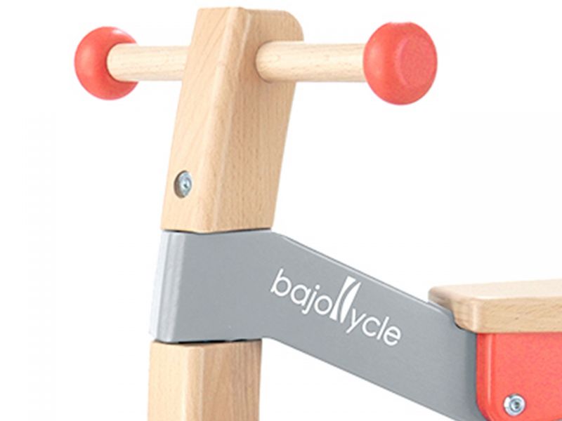 Bajo Wooden Balance Bike - Red