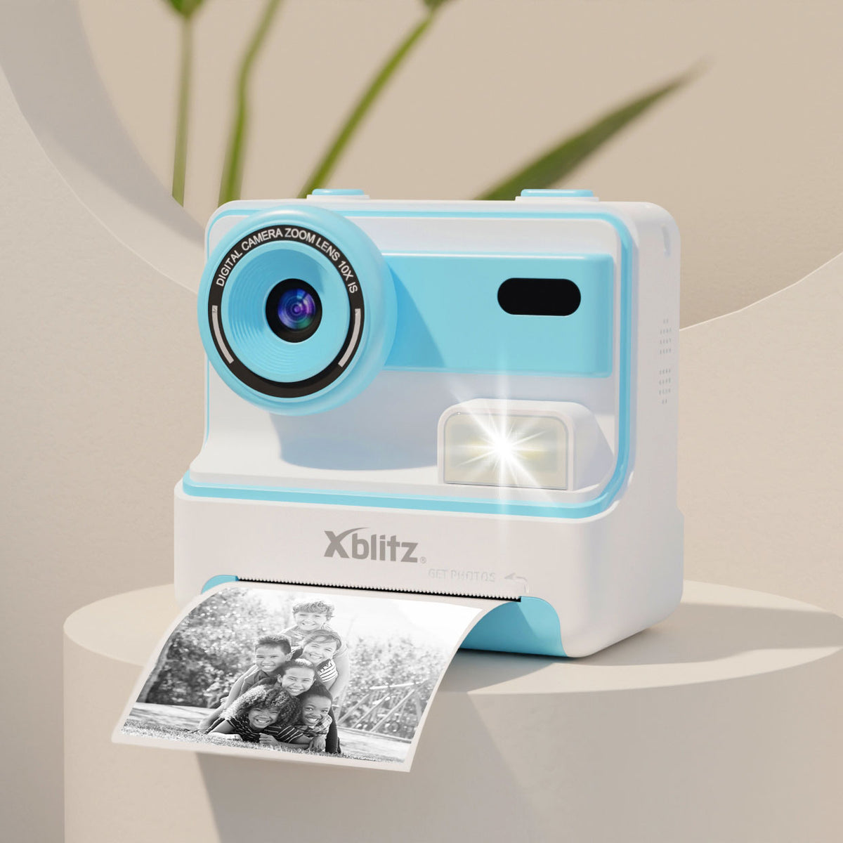 Myndavél með prentara - Xblitz Flash Blue