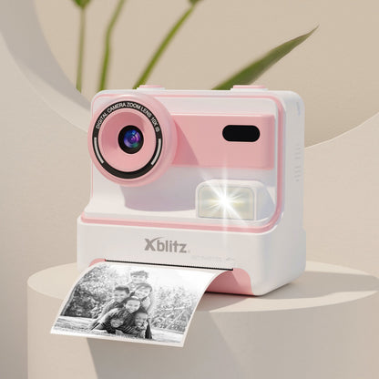 Myndavél með prentara - Xblitz Flash Pink