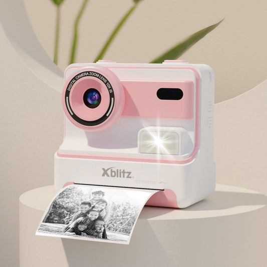 Myndavél með prentara - Xblitz Flash Pink