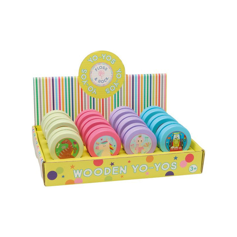 Wooden Yo-Yo (4 designs)