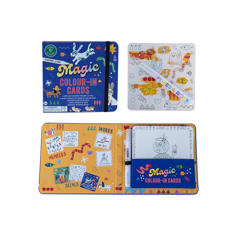 Magic Colour Changing Water Cards - Pets