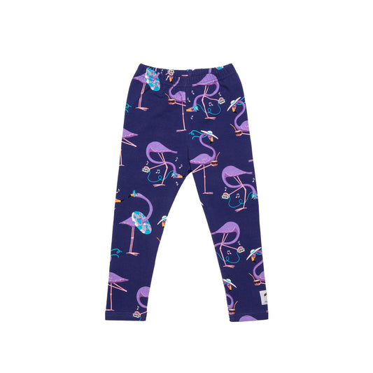 Funky Galapagos Leggings - Flamingo Purple