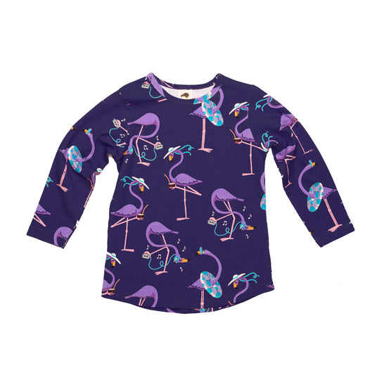 Funky Galapagos Bolur - Flamingo Purple