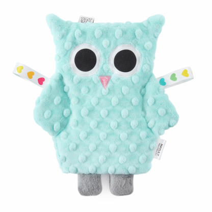 High Contrast Sensory Cuddly Owl - Mint